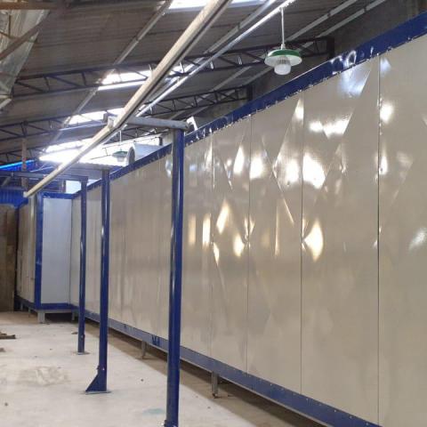 ESTUFAS DE CURA PARA PINTURA ELETROSTÁTICA
