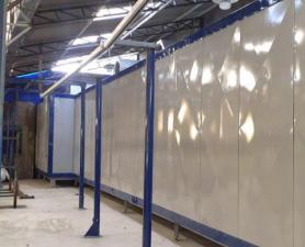 Estufas Contínuas Pintura Pó