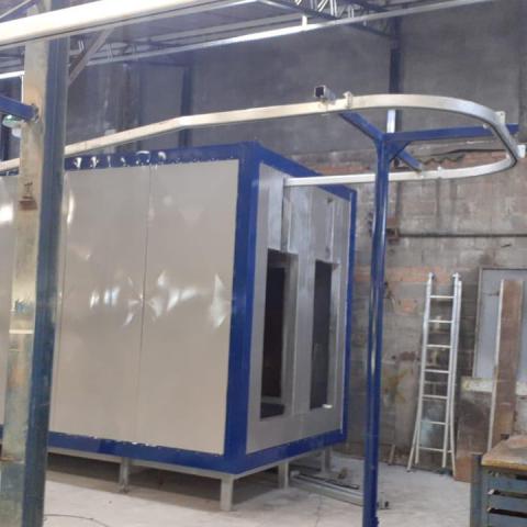 TRANSPORTADORES AÉREOS PARA PINTURA ELETROSTÁTICA TRANSPORTADORES AÉREOS PARA PINTURA ELETROSTÁTICA